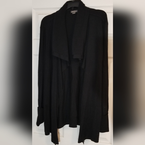 Eddie Bauer Black Long Cardigan - Picture 1 of 4
